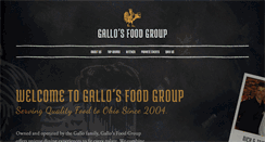 Desktop Screenshot of gallosfoodgroup.com